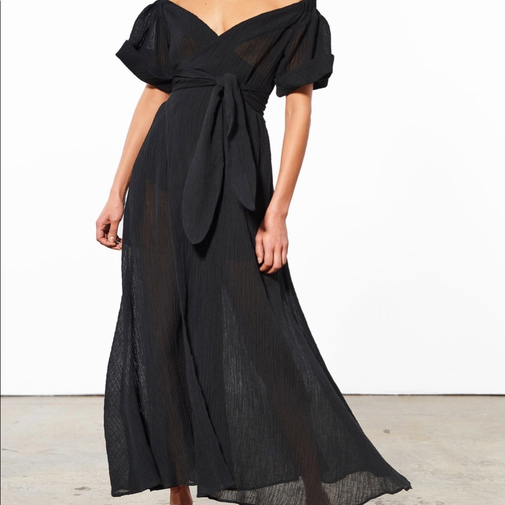 Mara Hoffman NET SUSTAIN Adelina crinkled dress